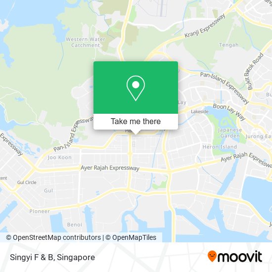 Singyi F & B map