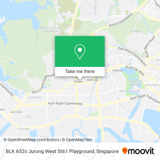 BLK 652c Jurong West St61 Playground map