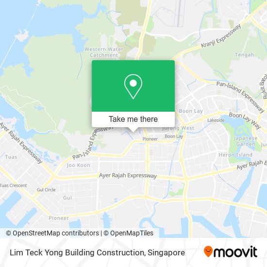 Lim Teck Yong Building Construction map