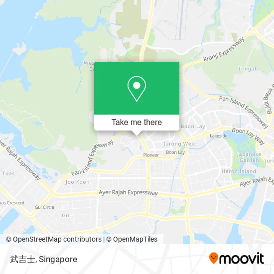 武吉士 map
