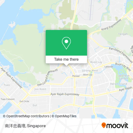 南洋忠義壇地图