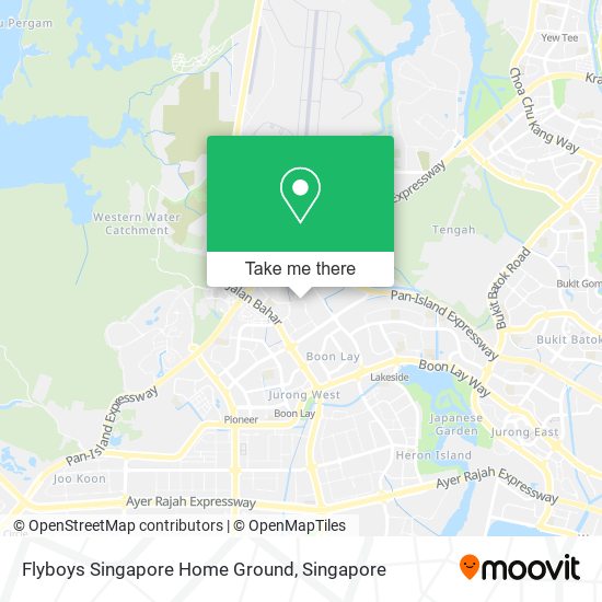 Flyboys Singapore Home Ground map