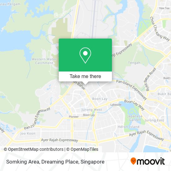 Somking Area, Dreaming Place map