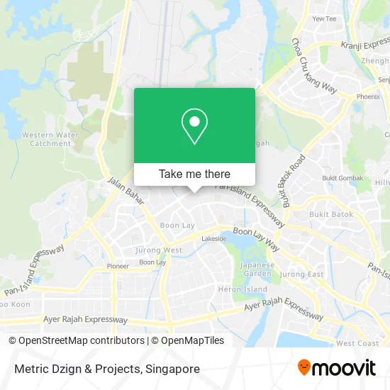 Metric Dzign & Projects map