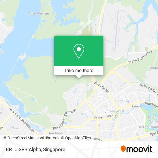 BRTC SRB Alpha map