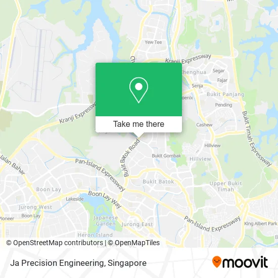 Ja Precision Engineering map