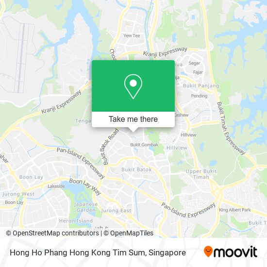 Hong Ho Phang Hong Kong Tim Sum map