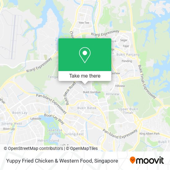 Yuppy Fried Chicken & Western Food地图