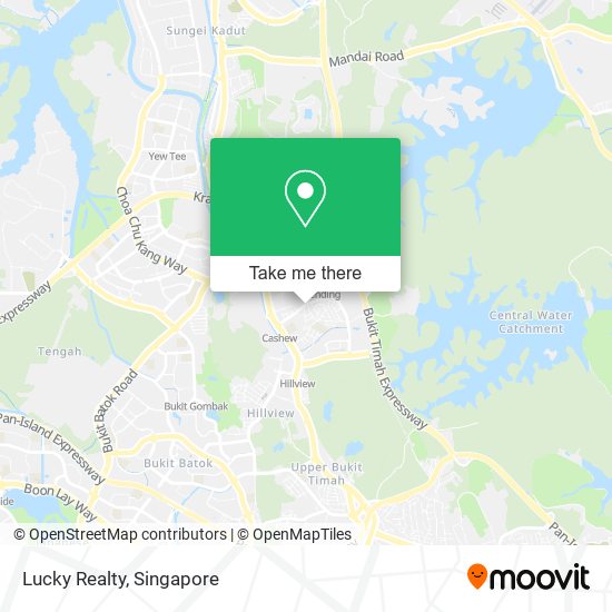 Lucky Realty map