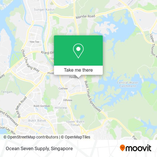 Ocean Seven Supply map