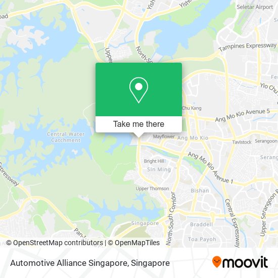 Automotive Alliance Singapore map