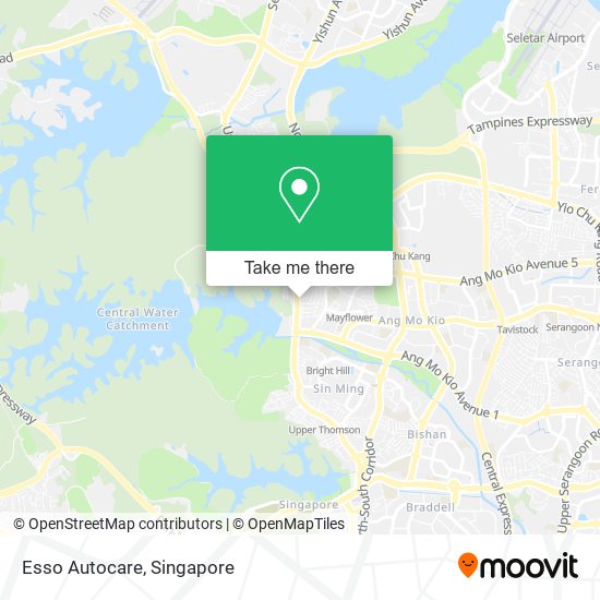 Esso Autocare map