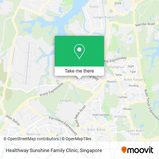 Healthway Sunshine Family Clinic map