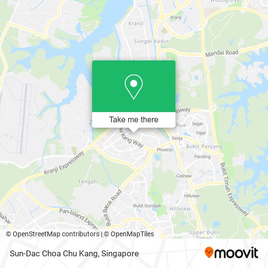 Sun-Dac Choa Chu Kang map