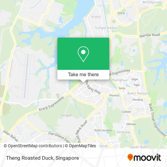 Theng Roasted Duck map