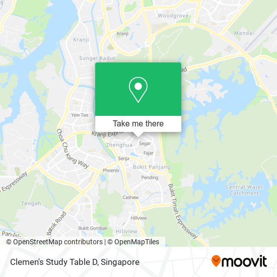 Clemen's Study Table D map