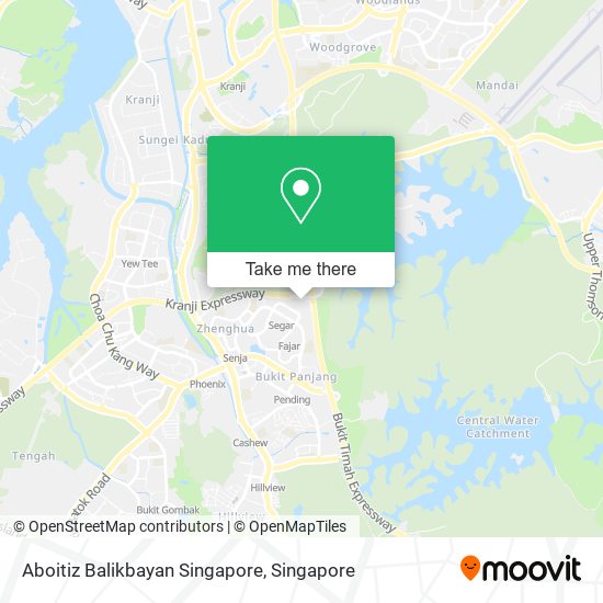 Aboitiz Balikbayan Singapore map