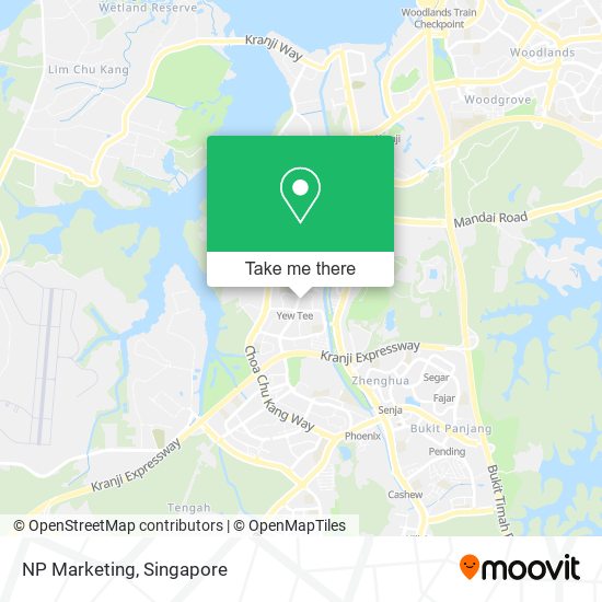 NP Marketing map