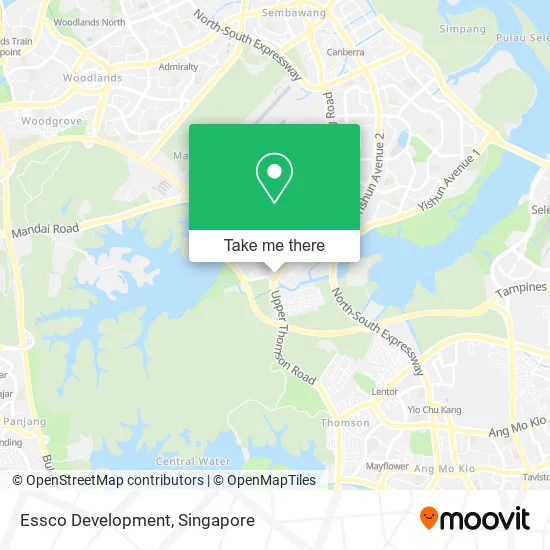 Essco Development map