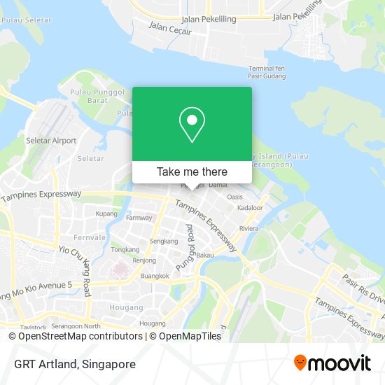 GRT Artland map