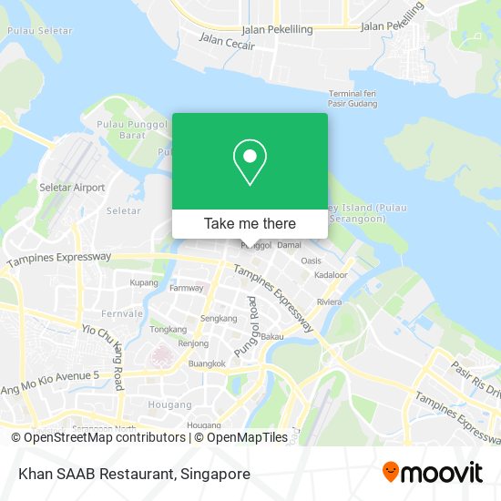 Khan SAAB Restaurant map