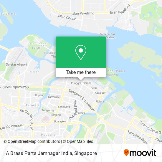 A Brass Parts Jamnagar India map