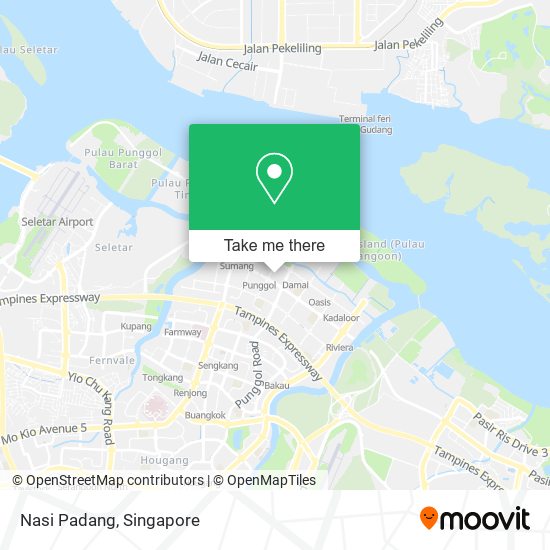 Nasi Padang map