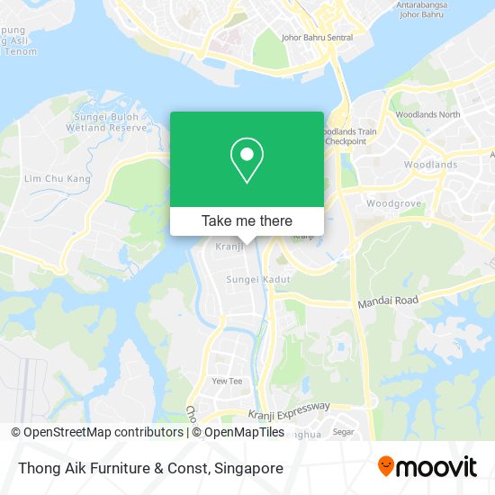 Thong Aik Furniture & Const地图