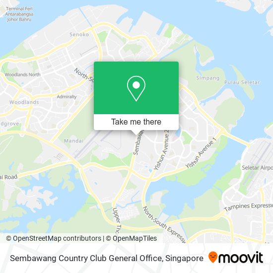 Sembawang Country Club General Office map