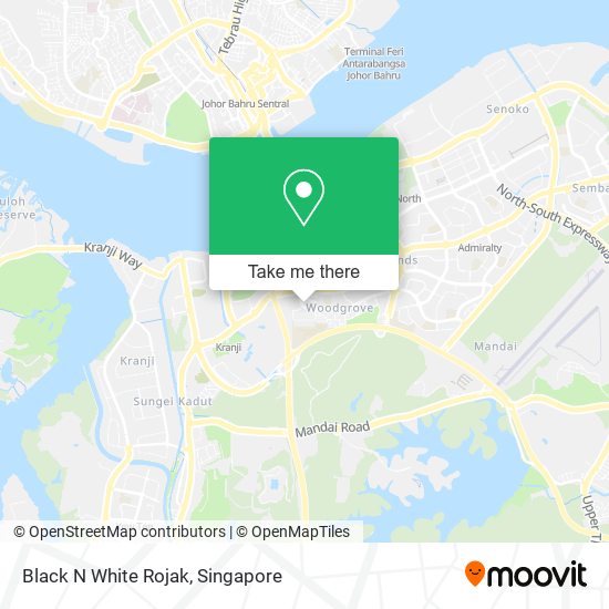 Black N White Rojak map