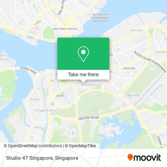 Studio 47 Singapore map