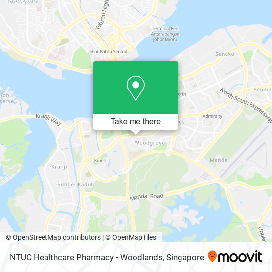 NTUC Healthcare Pharmacy - Woodlands地图