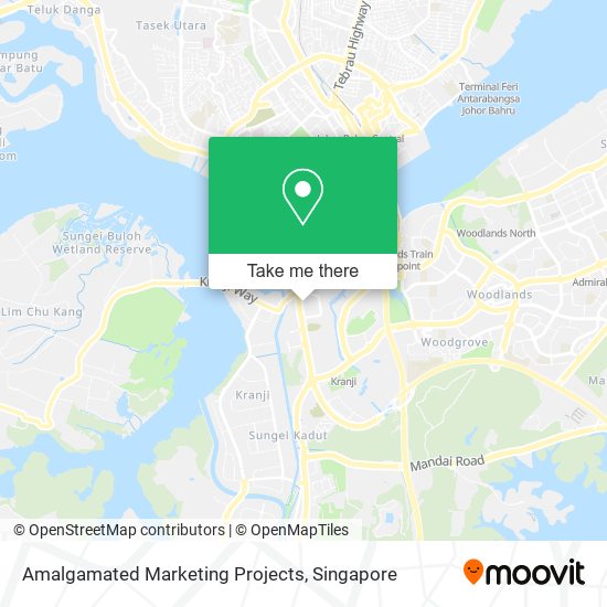 Amalgamated Marketing Projects map