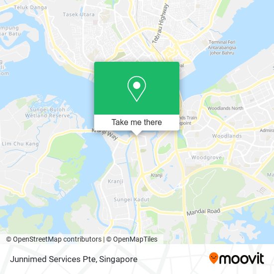 Junnimed Services Pte map