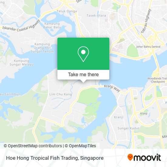 Hoe Hong Tropical Fish Trading map