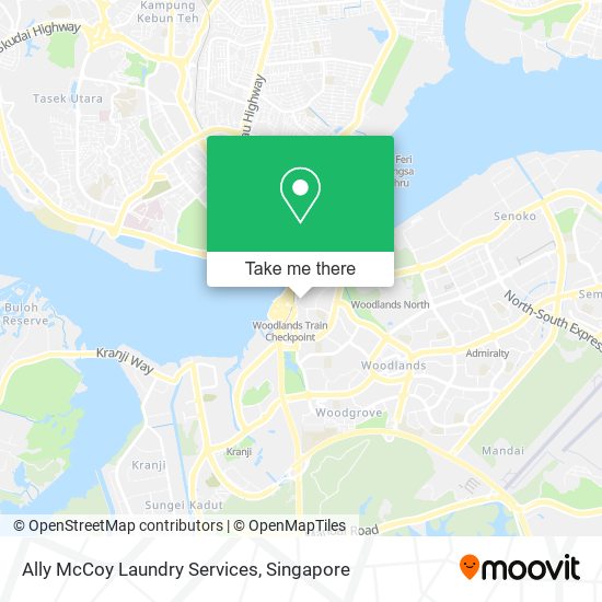 Ally McCoy Laundry Services map