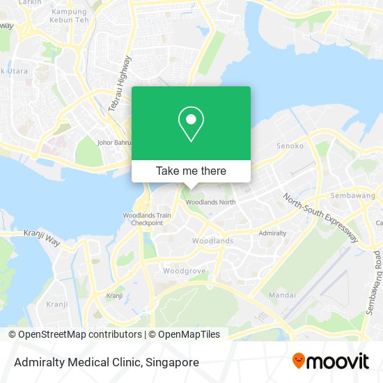 Admiralty Medical Clinic map