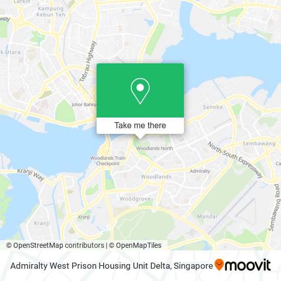 Admiralty West Prison Housing Unit Delta地图
