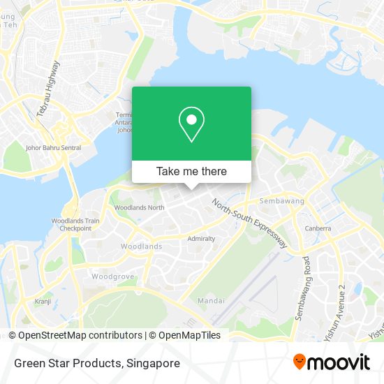 Green Star Products map