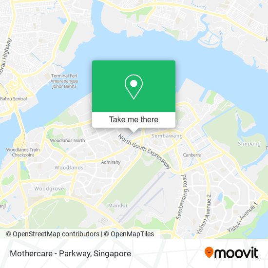 Mothercare - Parkway map