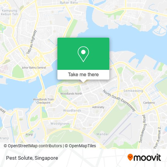 Pest Solute map