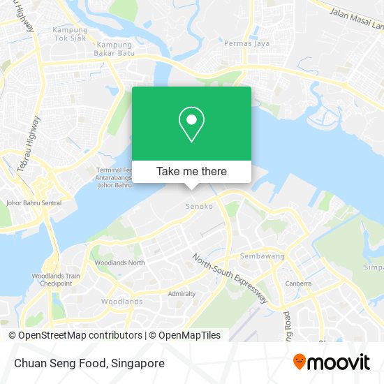 Chuan Seng Food map