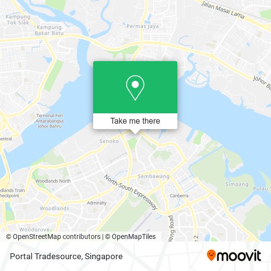 Portal Tradesource map
