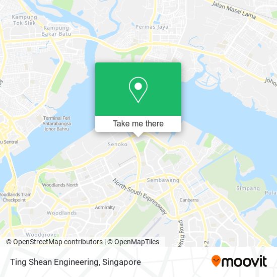 Ting Shean Engineering map