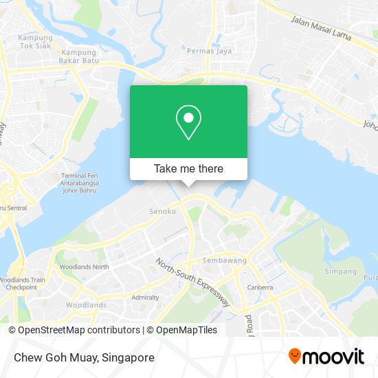 Chew Goh Muay地图