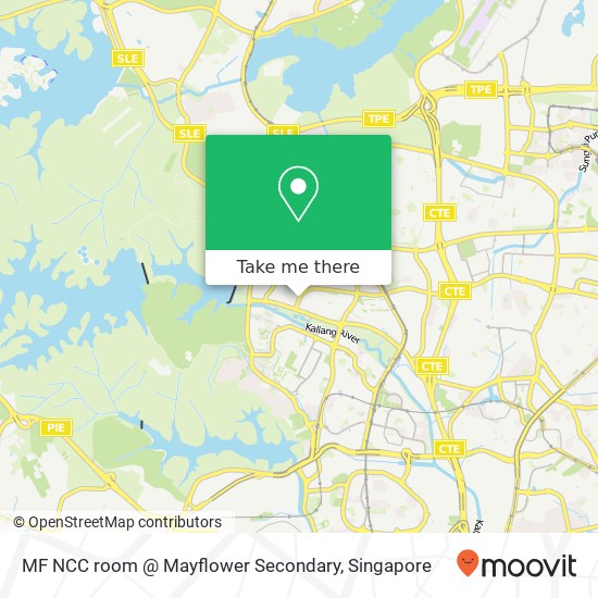 MF NCC room @ Mayflower Secondary map