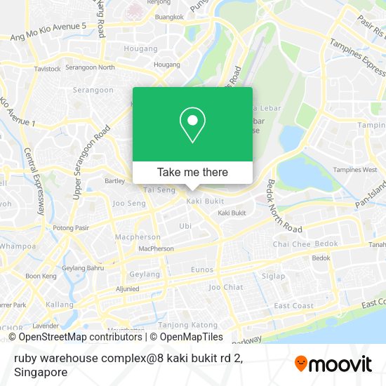 ruby warehouse complex@8 kaki bukit rd 2 map