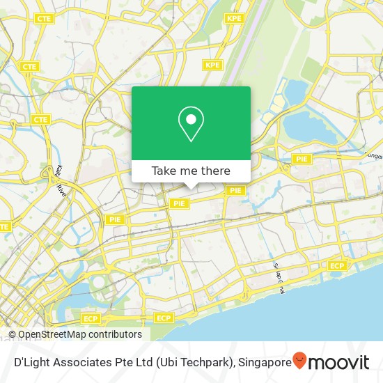 D'Light Associates Pte Ltd (Ubi Techpark) map