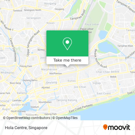 How to get to Hola Centre in Singapore by Metro or Bus?