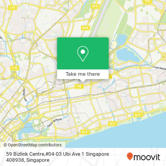 59 Bizlink Centre,#04-03 Ubi Ave 1 Singapore 408938 map